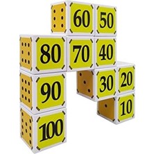 Teknocan Marketing Manyetik Sayılar - 10 Mıknatıslı Küp