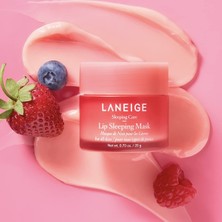 Laneige Lip Sleeping Mask (berry) Dudak İçin Gece Maskesi 20g SPF 15 Açık Pembe Renkli