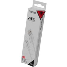 Teknocan Marketing C-821 2.1A 100 cm (Type-C) Şarj Kablosu - Beyaz