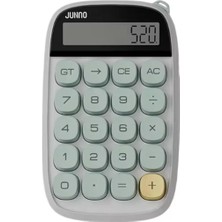 Zemira Sevimli Kare Tuşlu 10 Haneli Ldc Ekran Hesap Makinası Yeşil