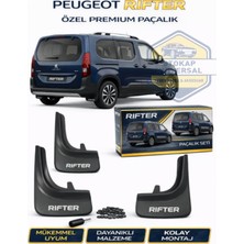Otokap Universal Peugeot Rifter Uyumlu 4’lü Paçalık Takımı Ön Arka Çamurluk Tozluk Seti
