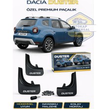 Otokap Universal Dacia Duster Uyumlu 4’lü Paçalık Takımı Ön Arka Çamurluk Tozluk Seti