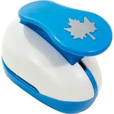 Red Apple Şekilli Büyük Boy Delgeç 3.8 cm Yaprak 32677 160 gr Kağıt İçin Uygun Mavi Renk