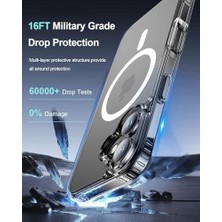 Teknocan Marketing 16 Için ile Uyumlu Kılıf Darbeye Dayanıklı Şeffaf Kapak (16)