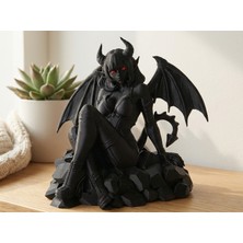 Generic Nokta Labs Dark Series: Succubus Demon Girl - 20CM Premium Koleksiyonluk Figür Heykel