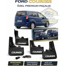 Otokap Universal Ford Courier Uyumlu 4’lü Paçalık Takımı Ön Arka Çamurluk Tozluk Seti