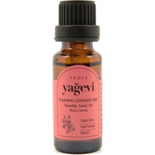 Yağevi 20 ml Soğuk Sıkım Kuşburnu Çekirdeği Yağı Parlak Kırmızı Renkli Doğal Ürün