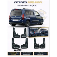 Otokap Universal Citroen Berlingo Uyumlu 4’lü Paçalık Takımı Ön Arka Çamurluk Tozluk Seti