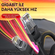 Teknocan Marketing Cat6 1000MBPS Gigabit Utp Ethernet Kablosu 5 Metre