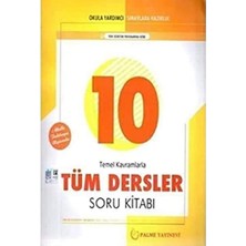 Teknocan Marketing Palme 10. Sınıf Tüm Dersler Soru Bankası Yeni: Temel Kavramlarla