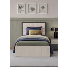 Noiss Home Decor Milas Karyola ve Başlık, 90X190 cm