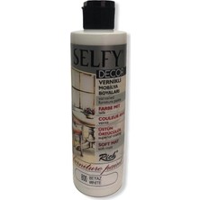 Rich Selfy Decor 240 cc Vernikli Boya Beyaz 800 Renkli Yüksek Kalite Üstün Örtücülük