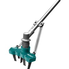 Teknocan Marketing Çapalama Aparatı, 4 Başlıklı Bahçe Çapası, Çok Fonksiyonlu Toprak Işleme Aleti