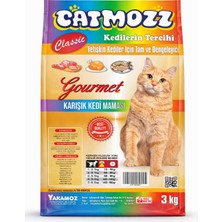 Catmozz  Classic Mix Gourmet Karışık Yetişkin Kedi Maması 3 KG