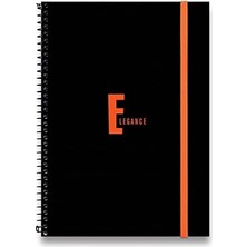 Teknocan Marketing Elegance A4 Defter Kareli 160 Syf Spiralli