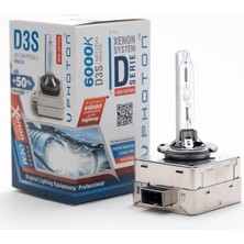 Photon D3S 6000K +%50 Fazla Işık Xenon Ampul