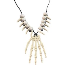 Teknocan Marketing Halloween Kurukafa Kemik Kolye