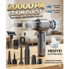 Onopo Power 20000PA 3’ü 1 Arada Şarjlı El Süpürgesi – Yüksek Emiş Gücü, Uzun Çalışma Süresi
