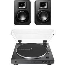 Audio-Technica AT-LP60XBTBK & AT-SP3X Pikap Müzik Sistemi