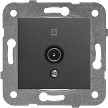 Teknocan Marketing Füme Tv Sonlu Mekanizma+Düğme Kapak