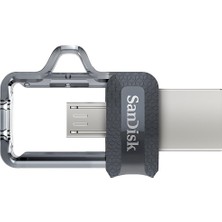 SanDisk Ultra Dual Drive m3.0 64GB Grey & Silver