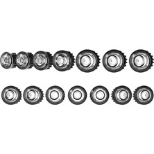 Sanel 12V-24V Gündüz Sürüş Ledi (7 x 2) (Takım)