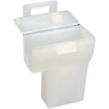 Tekli Konnektor Kilitlemeli (Fiş Kılıfı) Standart 6.3 mm (Beyaz) (Eğri)