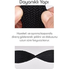 Teknocan Marketing Örgü Loop 18MM Kumaş Kordon ile Uyumlu Gt5 41MM/GT5 Pro 42MM/GT4 41MM Için Manyetik Tokalı Terlemeye Karşı Nefes Alabilen Bileğe Göre Ayarlanabilen Elastik Kayış