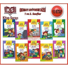 Teknocan Marketing Okumayı Seviyorum Seti 10 Kitap Takım Küçük Boy: 1. ve 2. Sınıflar Için Eğik Yazılı