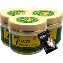 Sb Shopping Süper 7 Days Ginger 3lü Adet Miracle Slimming Cream Kremi 100 ml + 1 Adet Jel Hediyeli