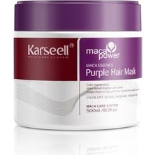 Teknocan Marketing Turunculaşma Karşıtı Maca Özlü Purple Hair Mor Maske 500 ml