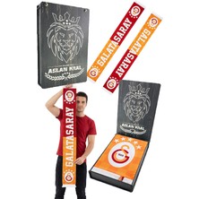 Galatasaray Şal Atkı Lazer Kutu Hediyeli