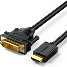 UGREEN HDMI to DVI 1080P Çift Yönlü Görüntü Aktarma Kablosu, 2 Metre, 10135