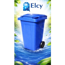 Elcy 120 Lt Mavi Çöp Konteyneri