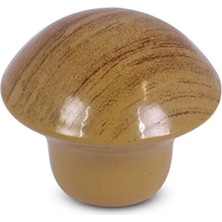 Badem10 Mantar Düğme Metal Kulbu 30 mm Yuvarlak Mutfak Çekmece Dolabı Kapak Kulpu