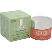 Clinique All About Eyes Rich 15 ml Yoğun Göz Çevresi Bakım Kremi Şişkinlik ve Koyu Halkaları Azaltır
