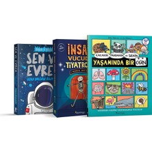 Teknocan Marketing Çocuk Çizgi Bilim Seti (3 Kitap)