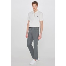 Texas Straight Fit Düz Kesim Normal Bel Pamuklu Esnek Yeşil Pantolon