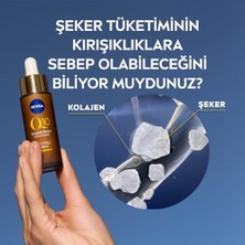 Teknocan Marketing Q10 Kırışıklık Karşıtı Çift Etkili Cilt Serumu 30 Ml, Saf Q10, Şeker Sebepli Kırışıklık Önleyici