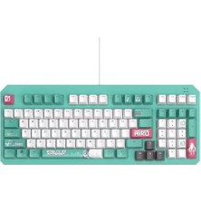 Teknocan Marketing Asus Tuf Gaming K3 Gen Iı Hatsune Miku Edition Rgb Türkçe Mekanik Gaming Klavye 90MP0460-BKYA30