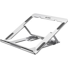 S-link SL-AL11 Gümüş 6 Açılı Katlanabilir Alüminyum Laptop Stand