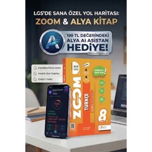 Günay Yayınları 8. Sınıf Türkçe Zoom Soru Bankası + 199 Tl Seviye Tespit ve Kitap Öneri Asistanı Hediye (Yeni Baskı)