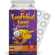 Easyvit Easyfishoil Q Balık Yağı Çiğnenebilir 30 Jel