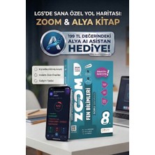 Günay Yayınları 8. Sınıf Fen Bilimleri Zoom Soru Bankası + 199 Tl Seviye Tespit ve Kitap Öneri Asistanı Hediye (Yeni Baskı)