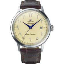Orient RA-AC0039Y30B Kurmalı Otomatik Deri Kordon Kahverengi 41 mm Erkek Kol Saati