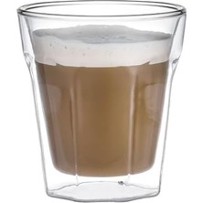 Teknocan Marketing Vetro Borosilikat Çift Camlı Espresso Bardak 80ML (2AD)