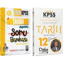 Anla Kazan Yayınları Indeks + Dijika 2026 Kpss Tarih Soru Bankası + 12 Deneme 2 Li Set - Aydın Yüce, Kemal Karakaya Indeks Akademi + Dijika Yayıncılık