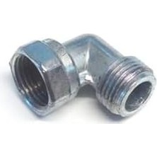 Teknocan Marketing Doğalgaz 1/2" - 1/2" Ocak Dirseği ve Bir Adet Doğalgaz Teflon Band