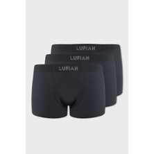 Lufian Mark 3 Adet Erkek Modal Boxer Antrasit