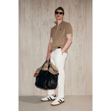 Lufian Grom Smart Erkek Polo Tişört Toprak